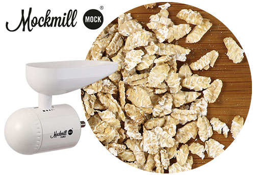 Haferflocken mit Mockmill Flakes getestet