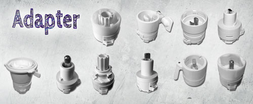 Adapter für Küchenmaschinen für Messerschmidt Vorsätze